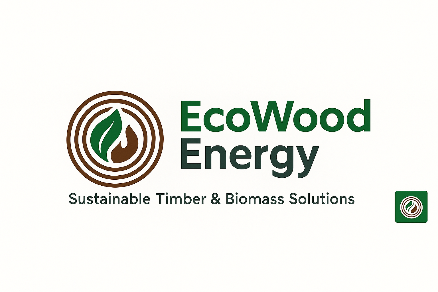 EcoWood Energy Logo